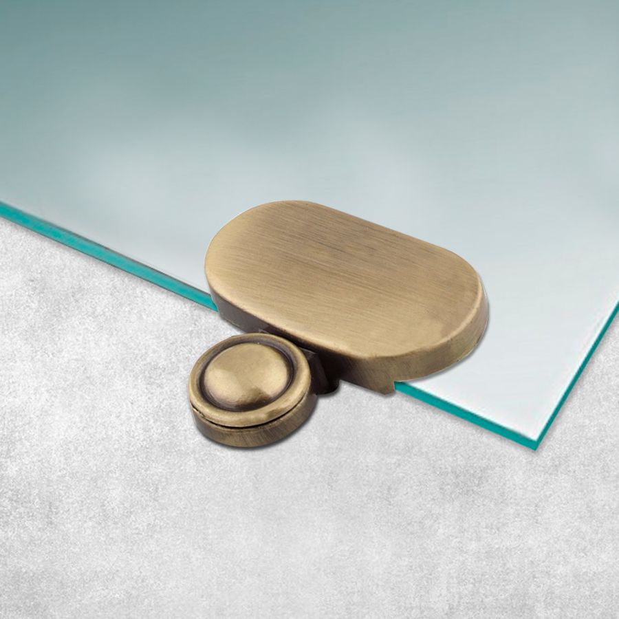 Зеркалодержатель Trodos  "2005" L38 4шт, бронза