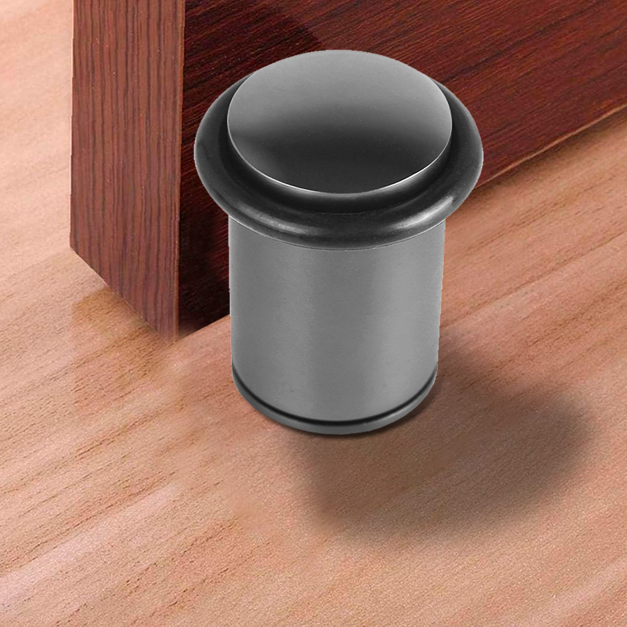 Упор дверной Trodos 153/Н28 хром матовый