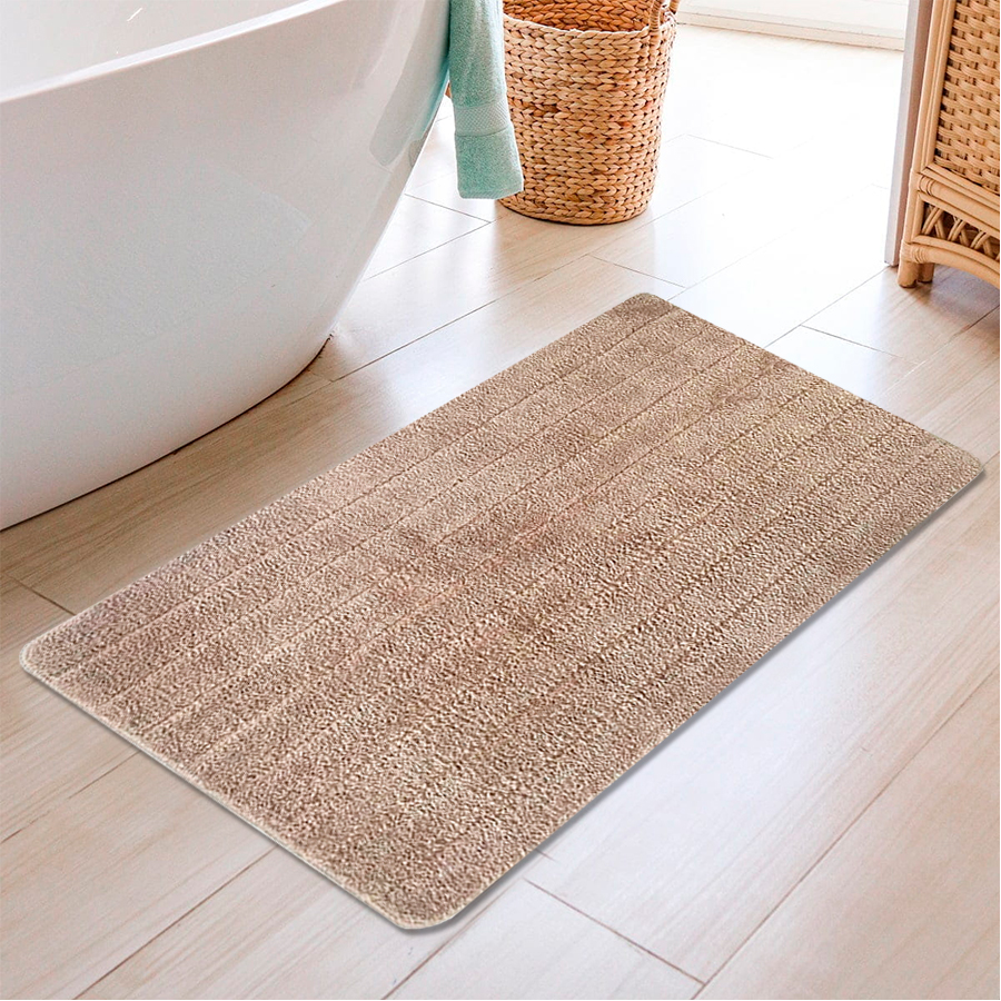 Ковер Zenfort коллекция "Оникс" микрофибра 60х100см, коричневый