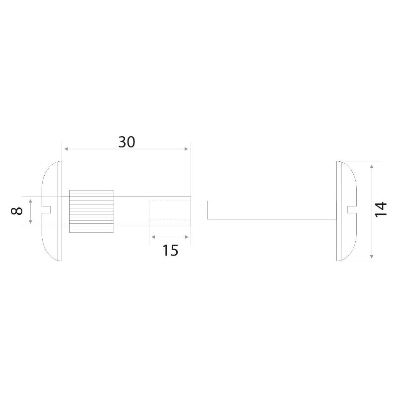 Стяжка межсекционная Trodos M4х27+M4х15 2000 шт