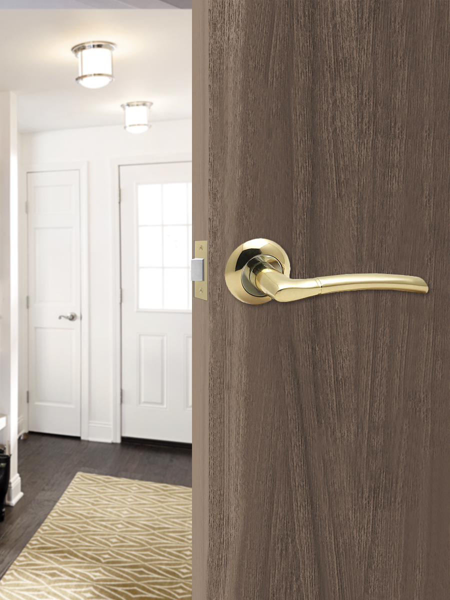 Ручка раздельная Trodos "537" серия 08, золото