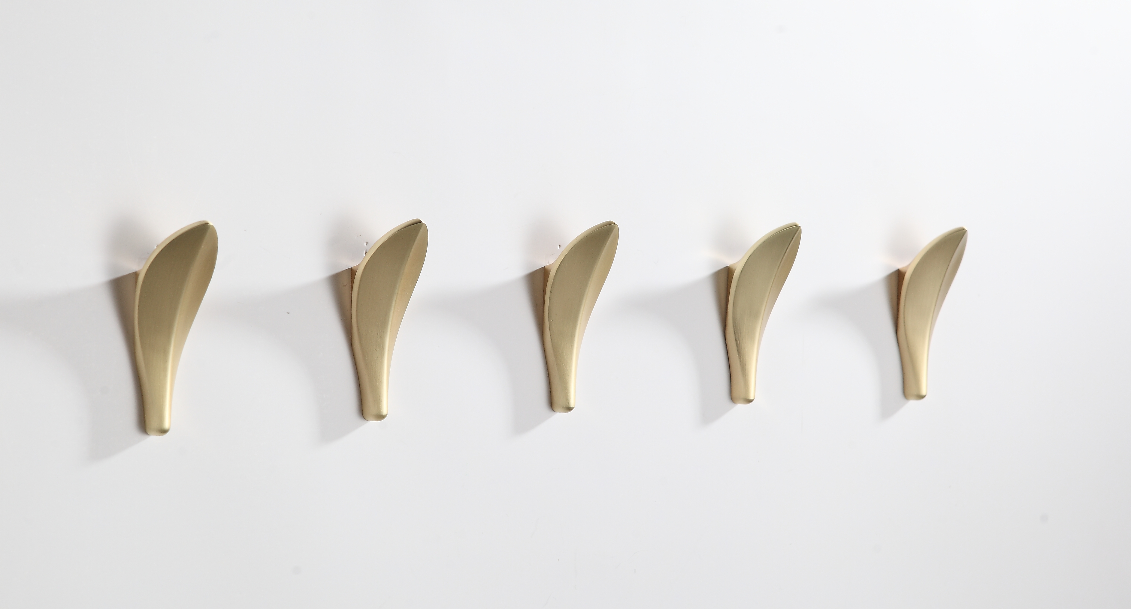 Набор крючков Zenfort "1031G" 5 шт, золото матовый