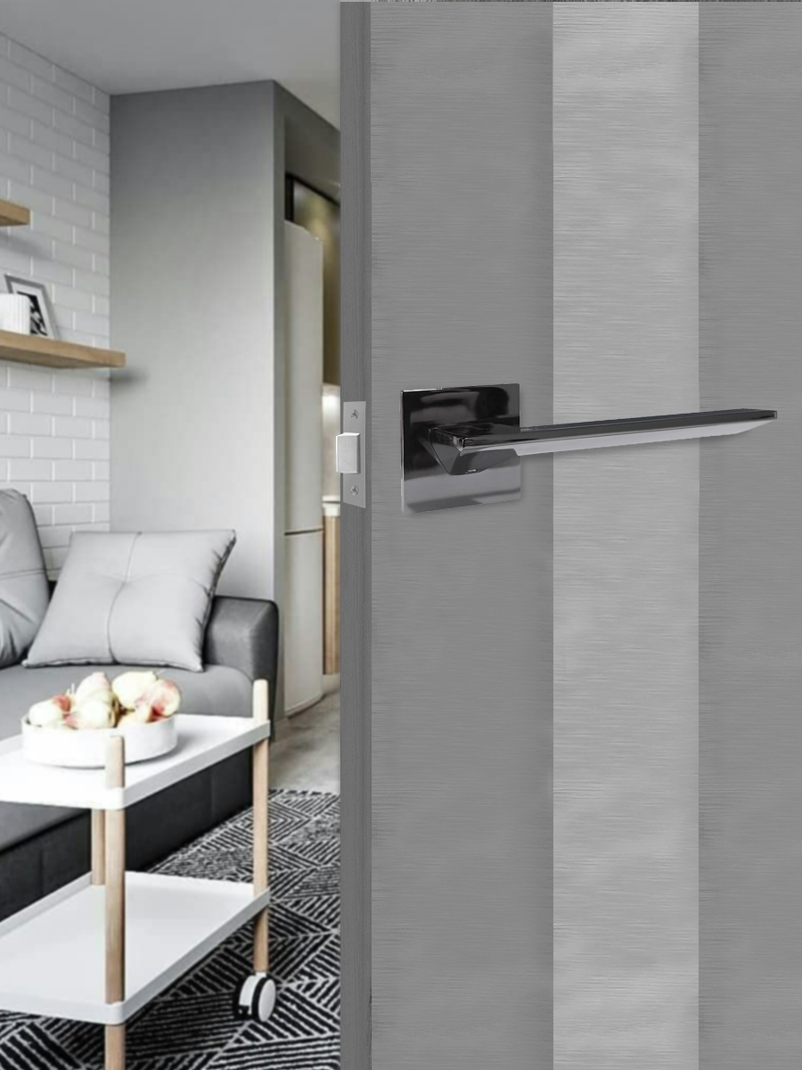 Ручка раздельная Trodos "603" серия 03 slim, черный никель