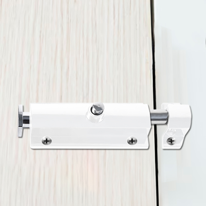 Шпингалет Trodos ZY-118/L80 WW автомат, белый