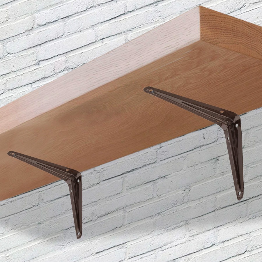 Полкодержатель (консоль) Trodos 300х250, коричневый