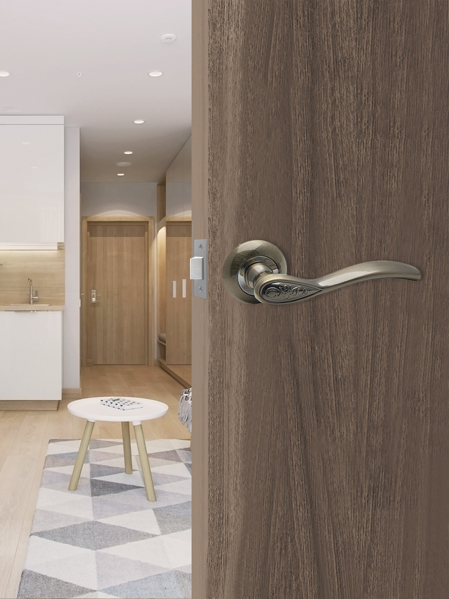 Ручка раздельная Trodos 75-08 AB бронза