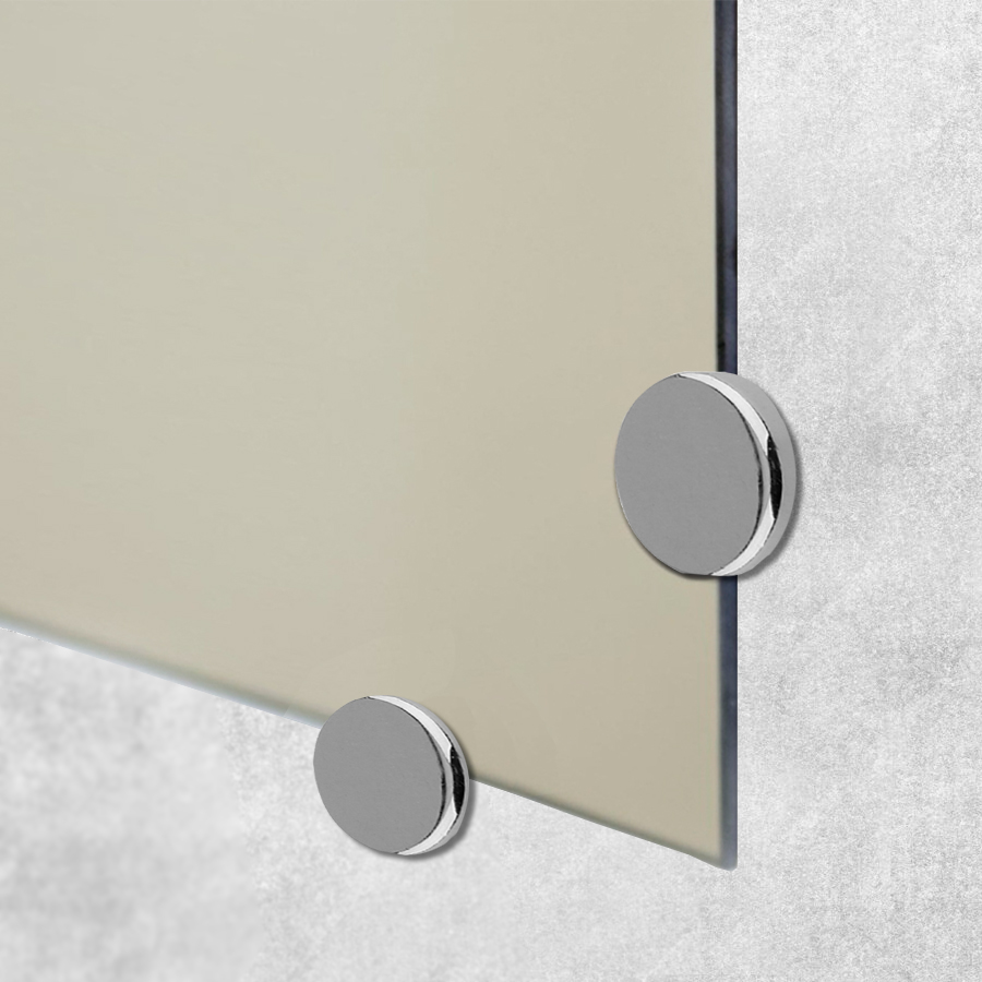 Зеркалодержатель Trodos "101" D17 4шт, хром