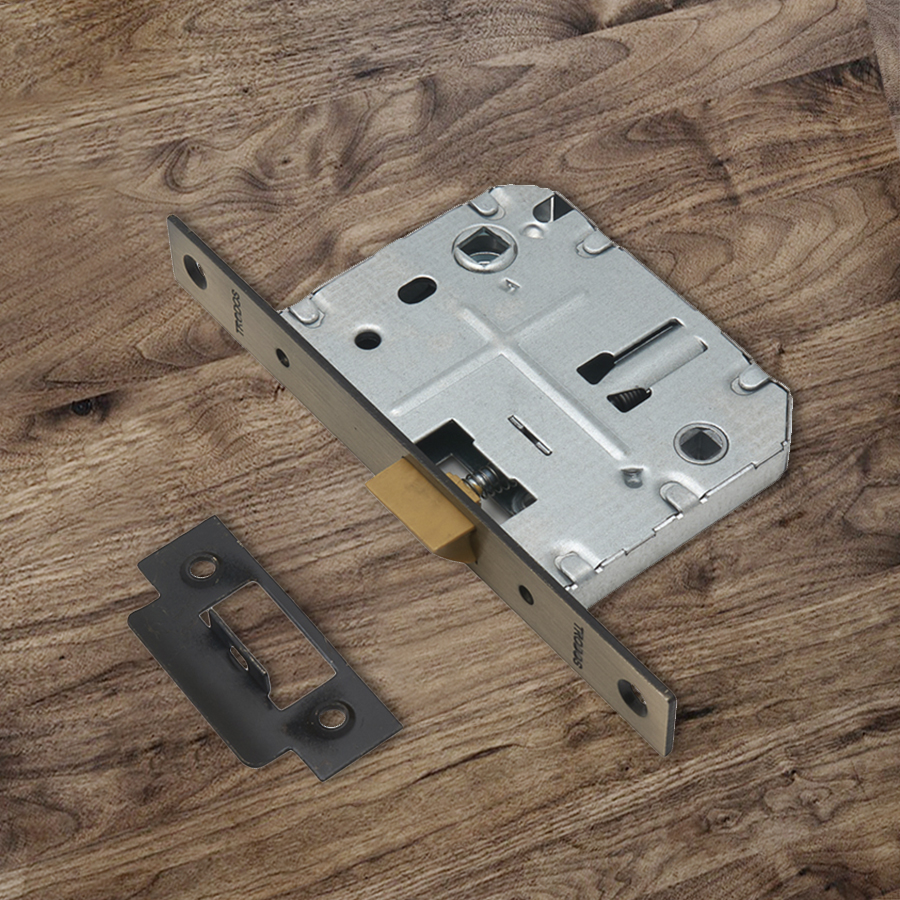 Защелка врезная Trodos 2070-70WС/P AB пластик, бронза