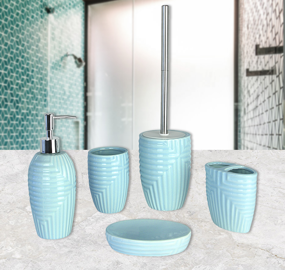 Стакан для зубных щеток  Delphinium коллекция "Атриум", керамика