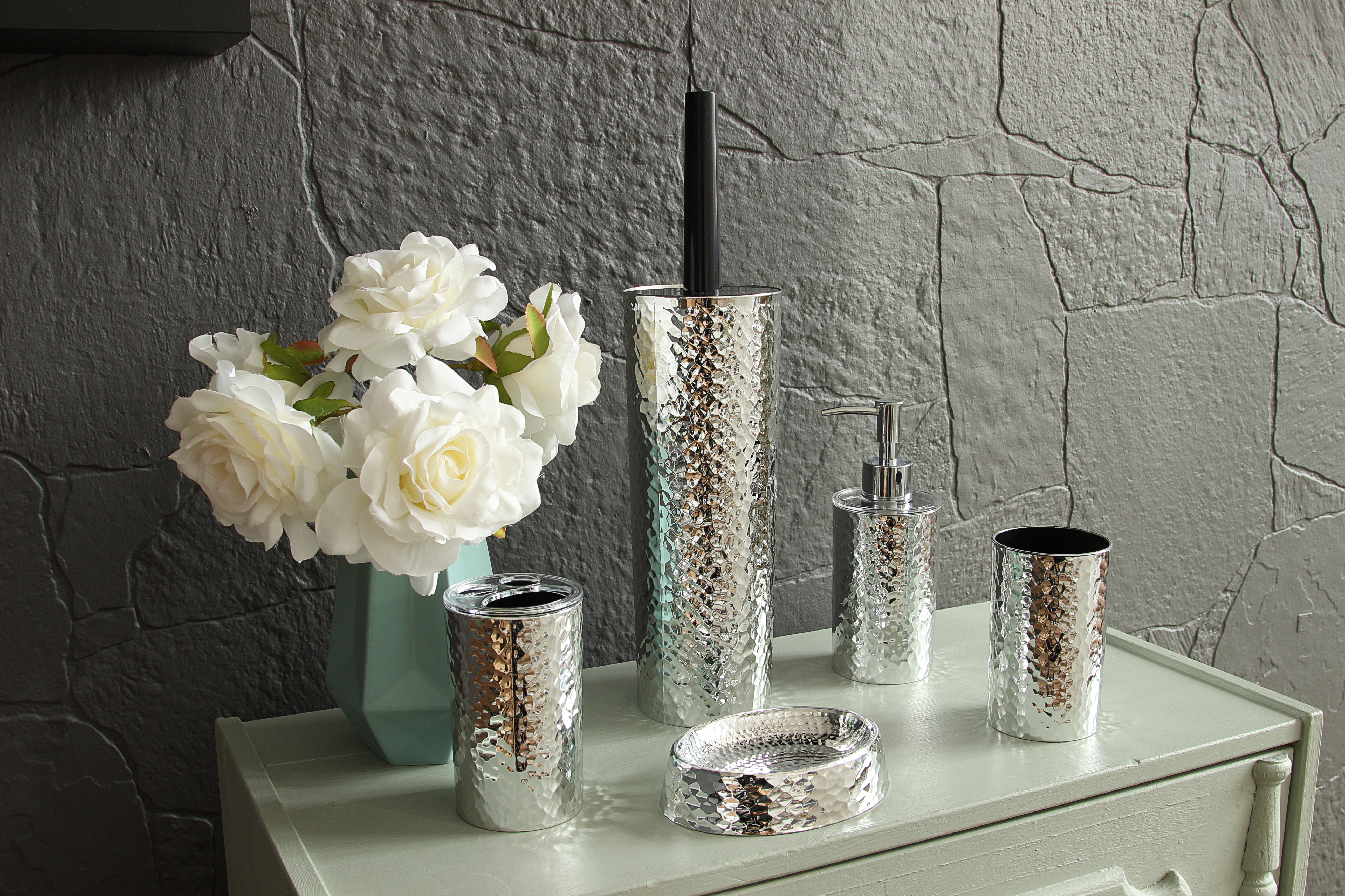 Мыльница Delphinium коллекция "Хром", пластик