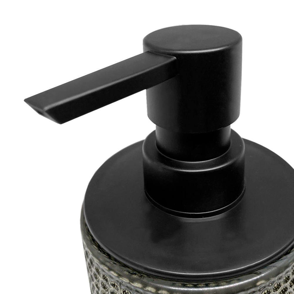 Дозатор для жидкого мыла Delphinium коллекция "Рокси", стекло