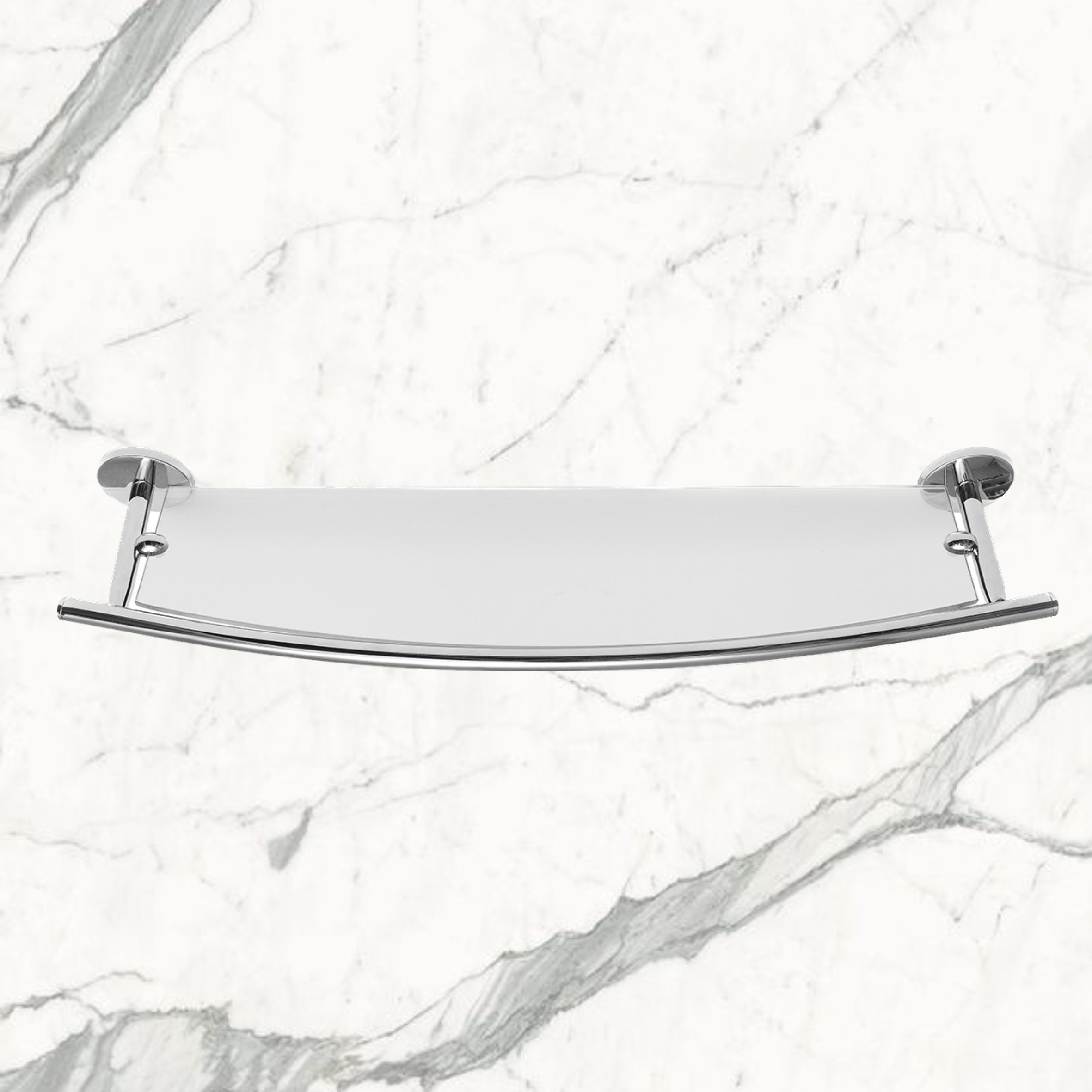 Полка настенная Delphinium 1-ярусная "41851", хром