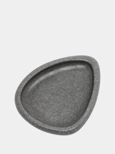 Мыльница Zenfort коллекция "Темный камень", полирезина