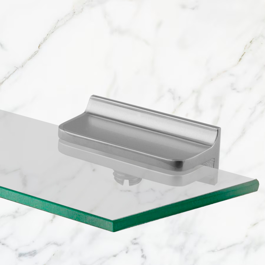 Полкодержатель Trodos "8908" 49х25, хром матовый