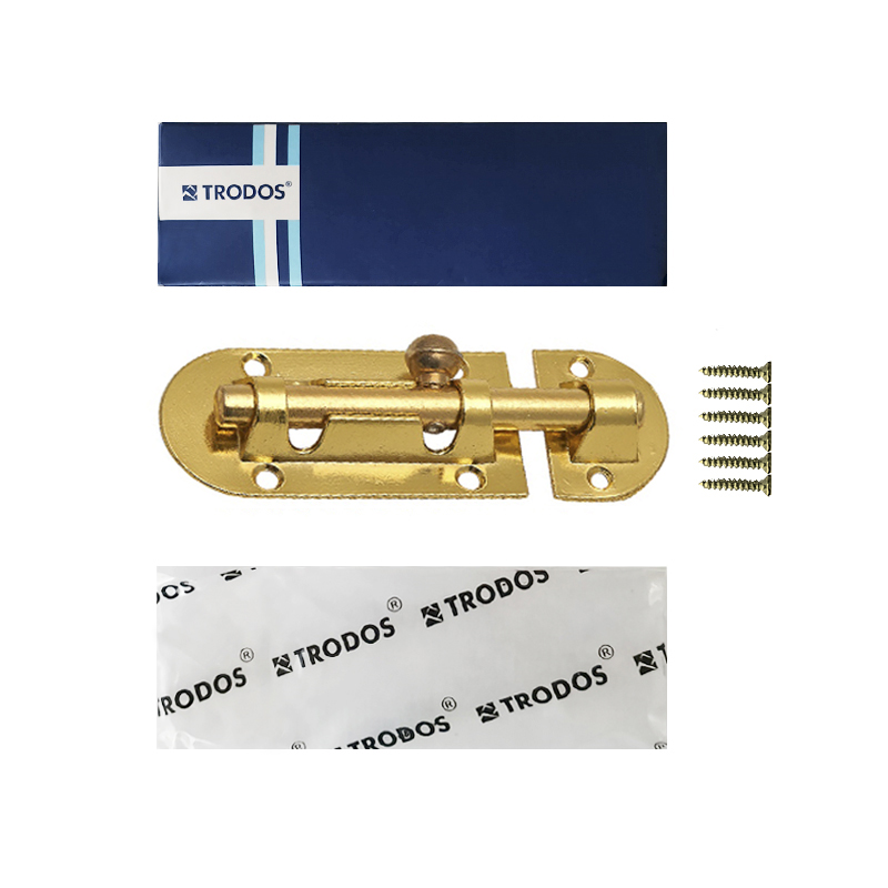 Шпингалет Trodos ZY-113/L90 GP золото