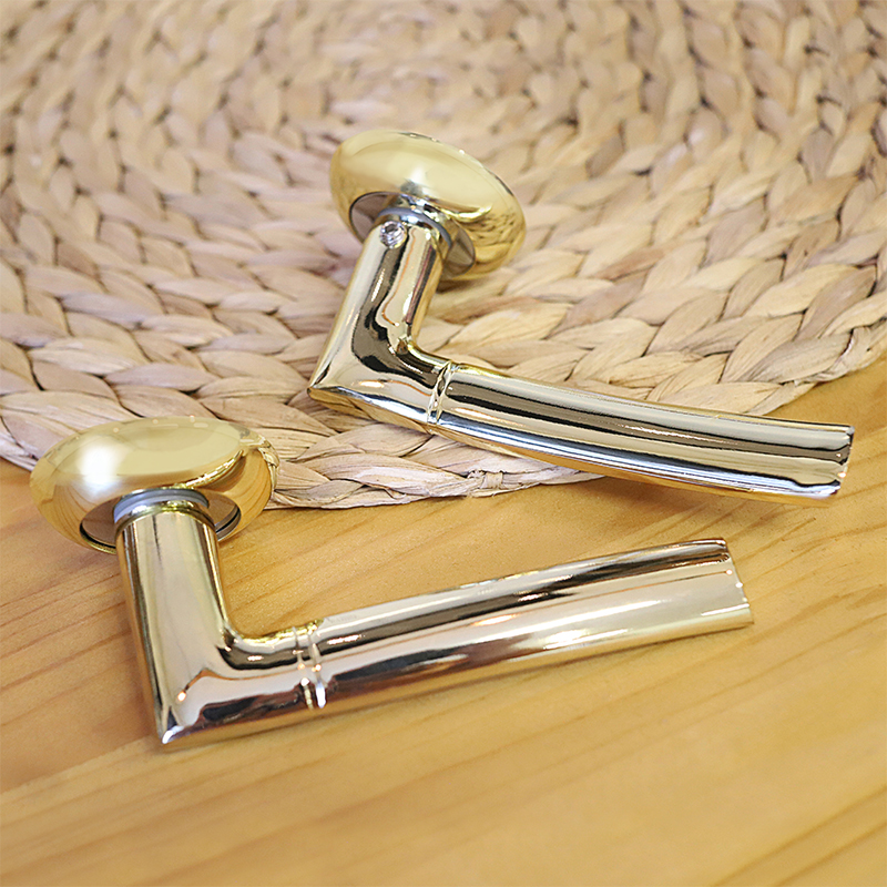 Ручка раздельная Trodos "537" серия 08, золото