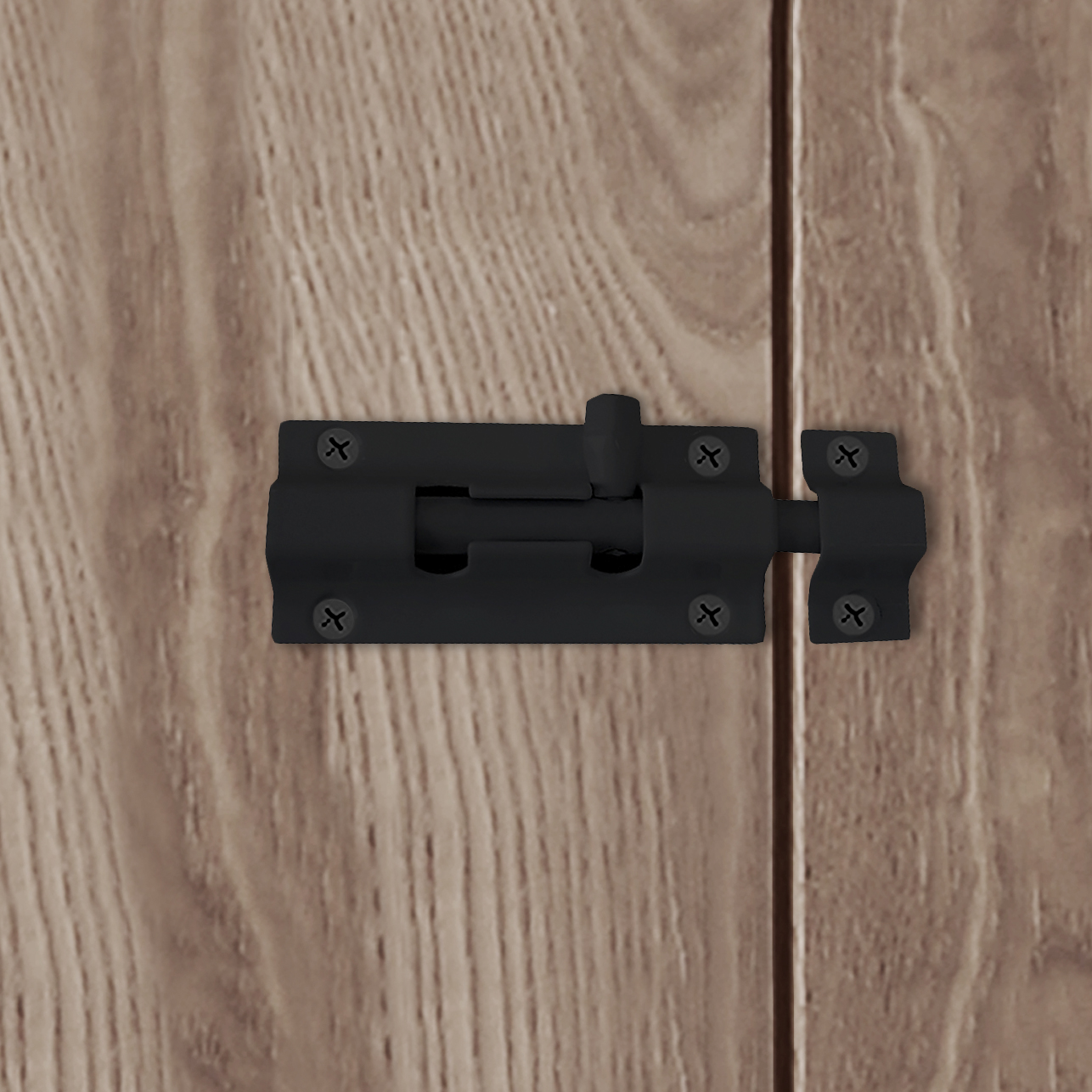 Шпингалет Trodos ZY-710/L70 BL черный