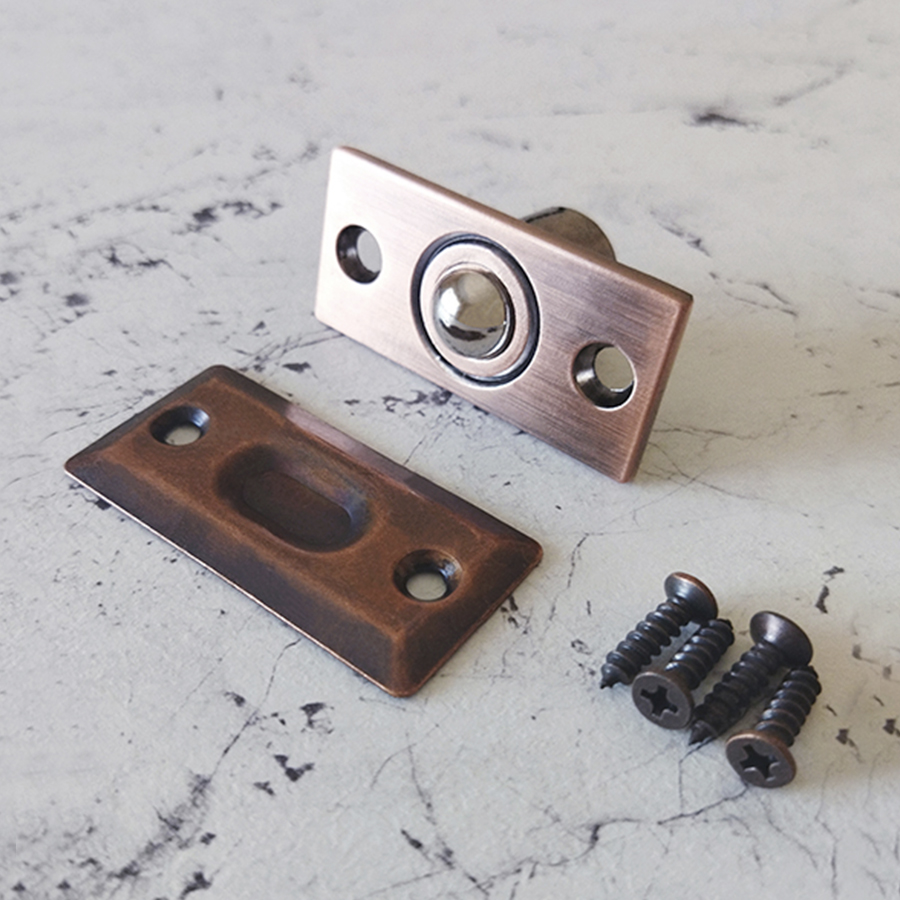 Фиксатор дверной Trodos шариковый, медь