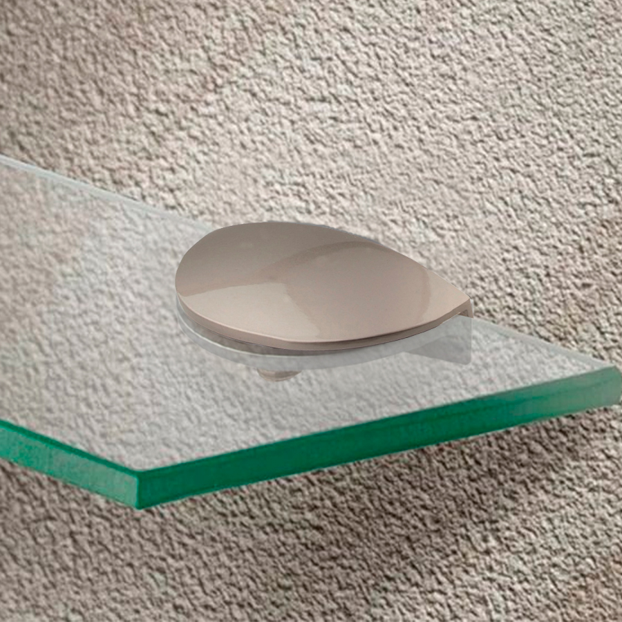 Полкодержатель Trodos "8906" 49х23х23, никель