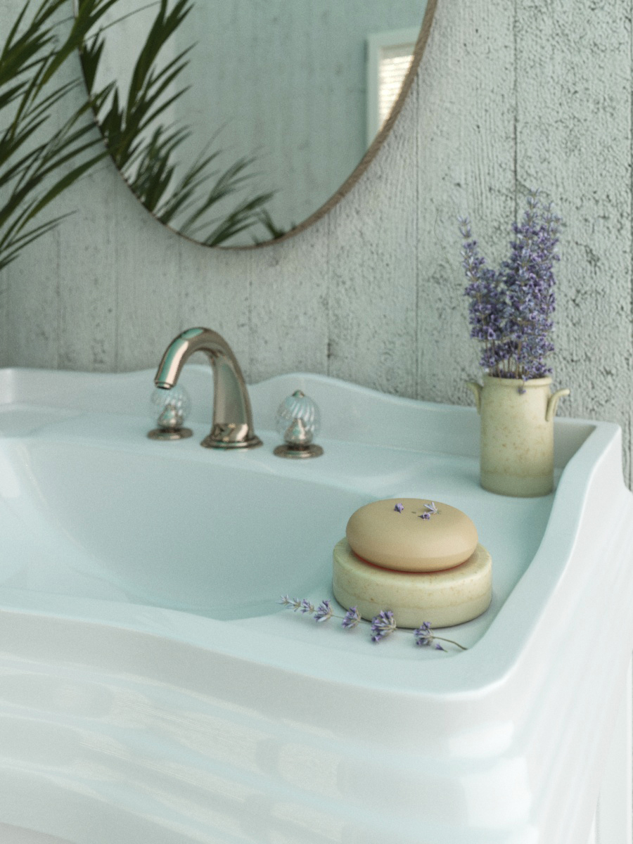 Мыльница Zenfort "Лира", керамика