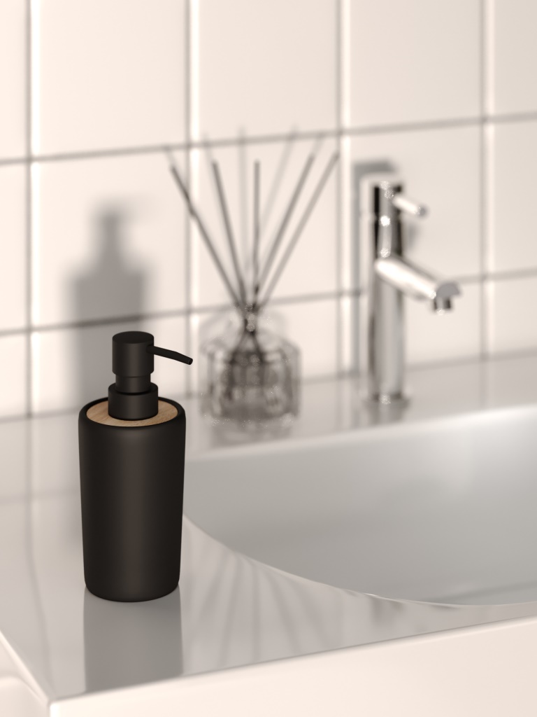 Дозатор для жидкого мыла Zenfort "Blackwood", керамика