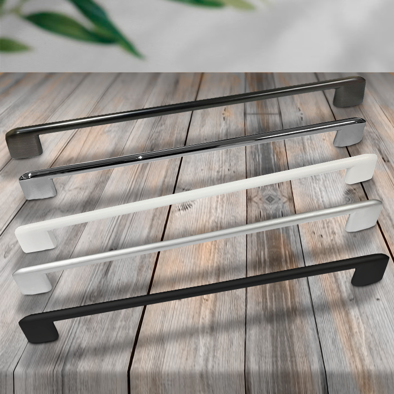 Ручка-скоба мебельная Trodos "8653" 256мм сплав ЦАМ 160гр, хром