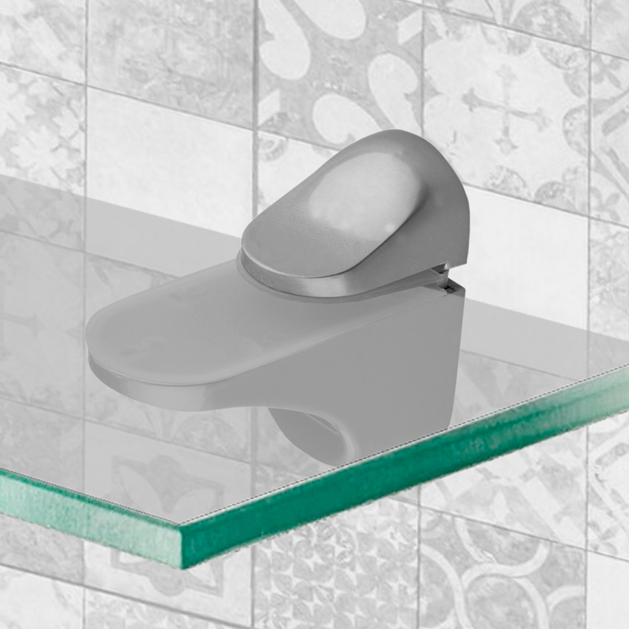 Полкодержатель Trodos "1186" 50х57, хром матовый