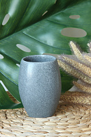 Стакан Zenfort коллекция "Темный камень", полирезина