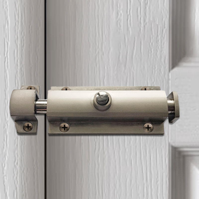 Шпингалет Trodos ZY-118/L80 SN автомат, никель