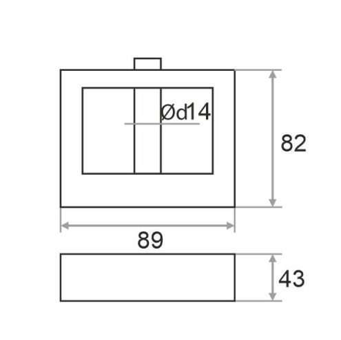 Замок навесной Trodos ВС-НG10-90 чугун