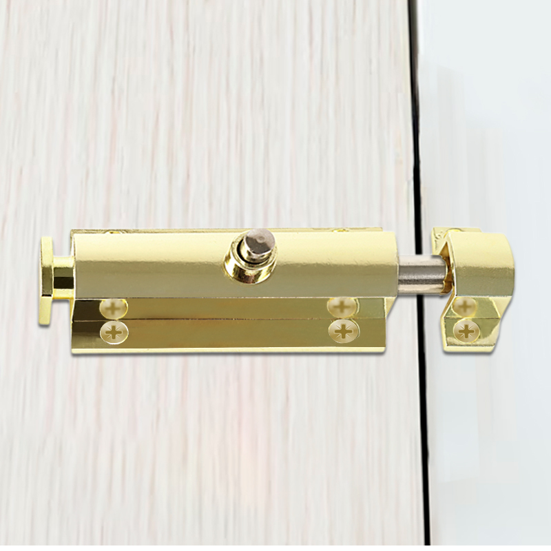 Шпингалет Trodos ZY-118/L80 GP автомат, золото