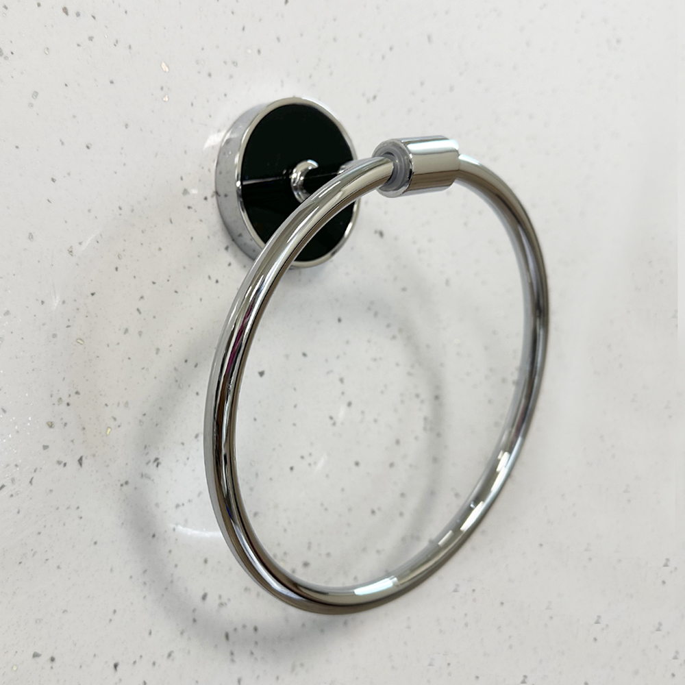 Кольцо для полотенца Zenfort коллекция "Либретто", черный