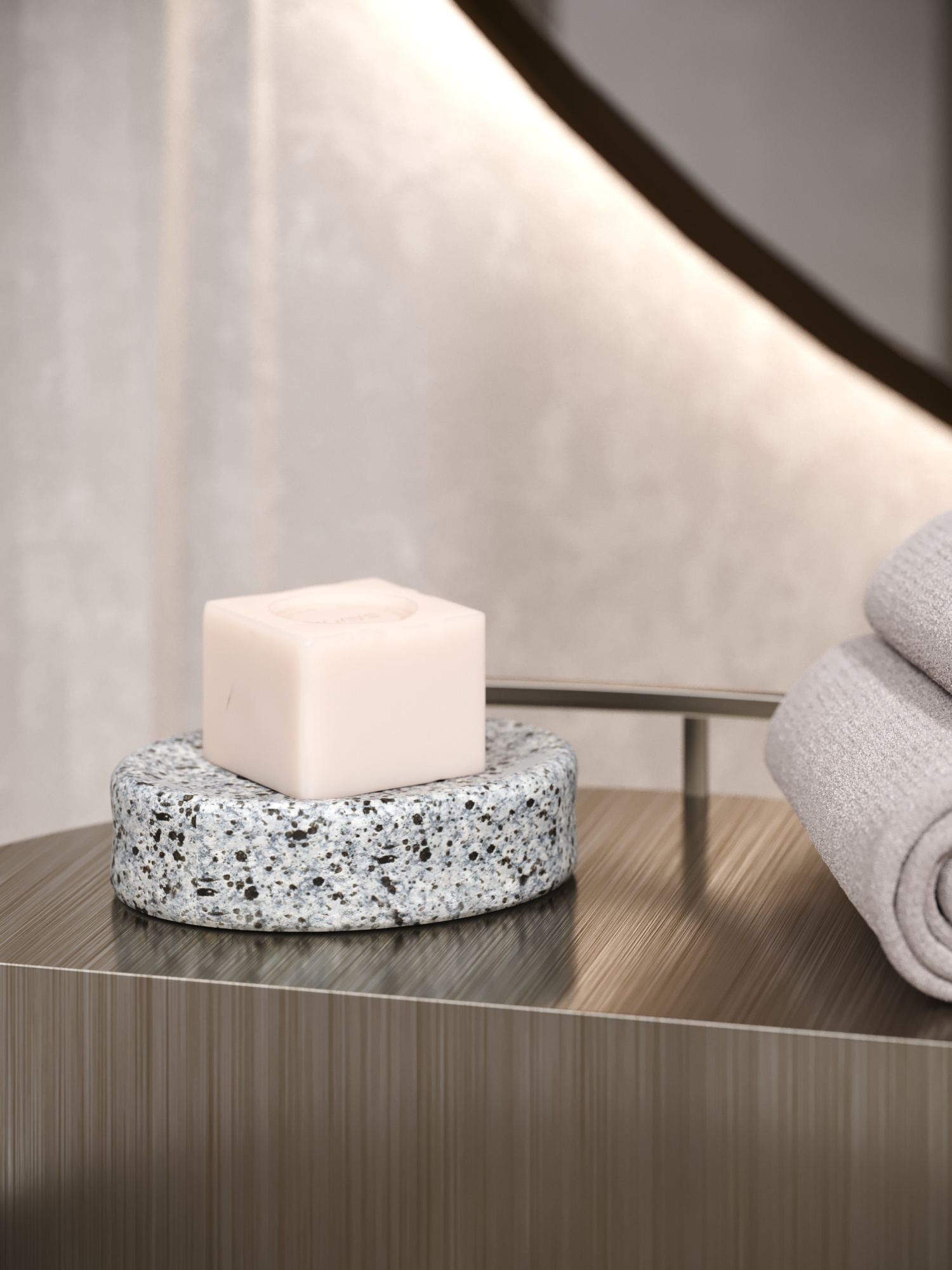 Мыльница Zenfort "Granite", керамика