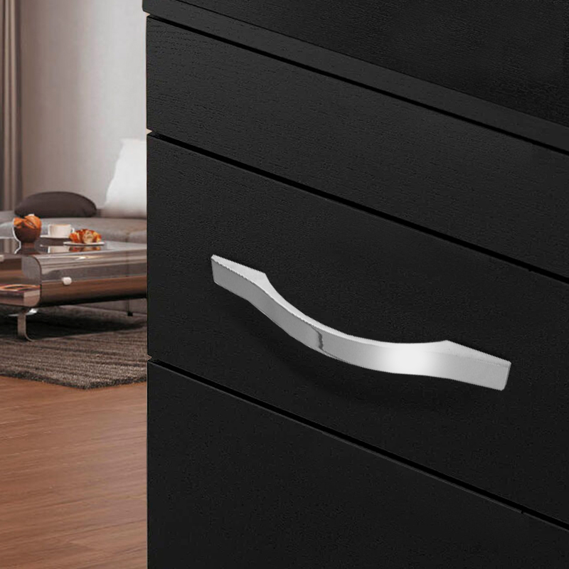 Ручка-скоба мебельная Trodos "ZY-98" 160мм алюминий 49гр, хром