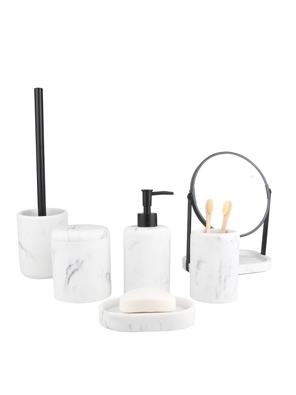 Дозатор для жидкого мыла Zenfort "Бьянка", полирезина