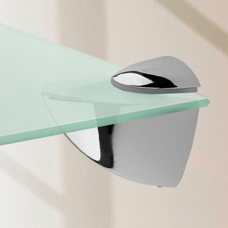 Полкодержатель Trodos "Пеликан" 100х84 2шт, хром