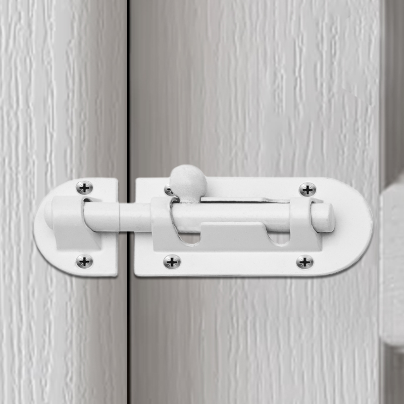 Шпингалет Trodos ZY-113/L90 WW белый