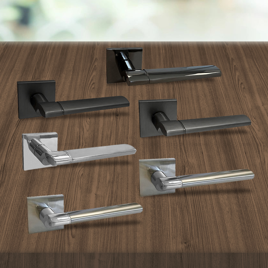 Ручка раздельная Trodos "572" серия 03 slim, графит