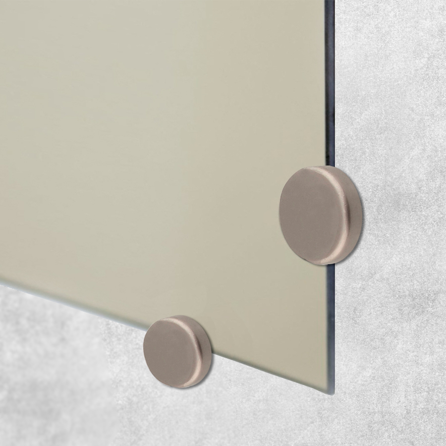 Зеркалодержатель Trodos "101" D17 4шт, никель