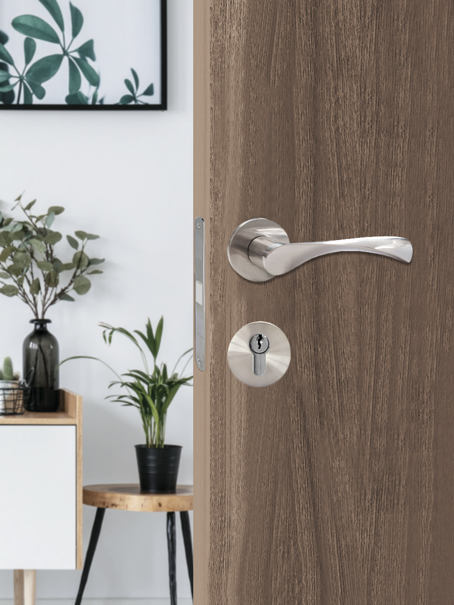 Накладка на цилиндр Trodos "ET" серия 06 slim, никель