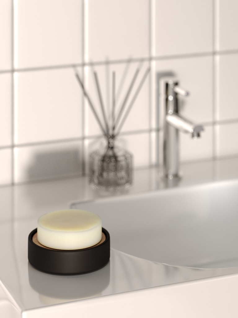 Мыльница Zenfort "Blackwood", керамика