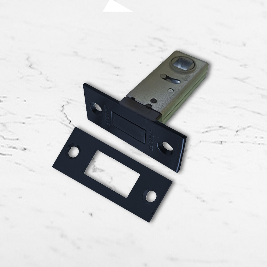 Защелка врезная Trodos 6-50/М BL магнит, черный