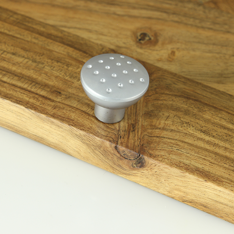 Ручка-кнопка мебельная Trodos "ZY-15" сплав ЦАМ, хром