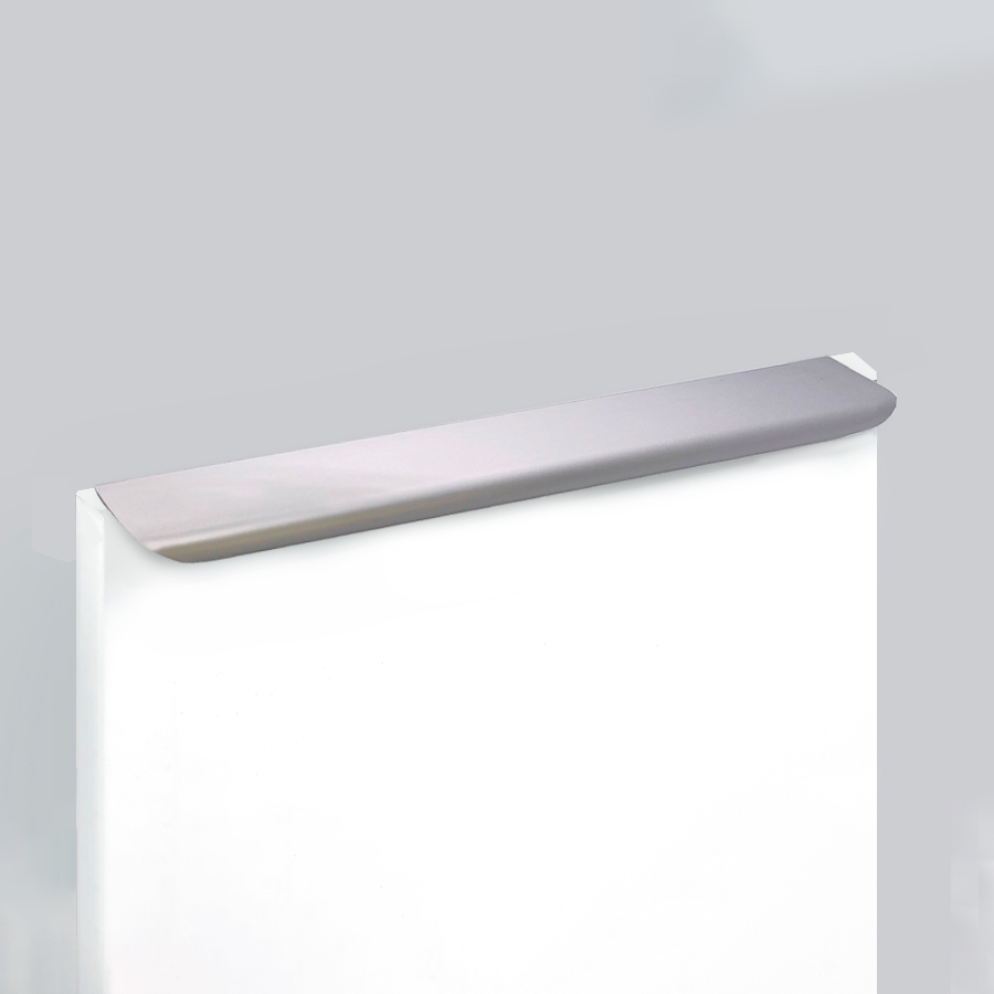 Ручка торцевая мебельная Trodos "10289" 160мм алюминий, хром матовый