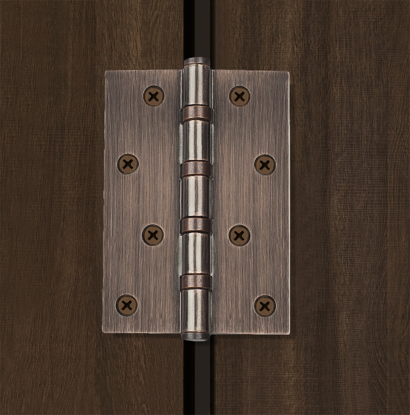 Петля накладная Trodos 100х70х2,5 AC медь