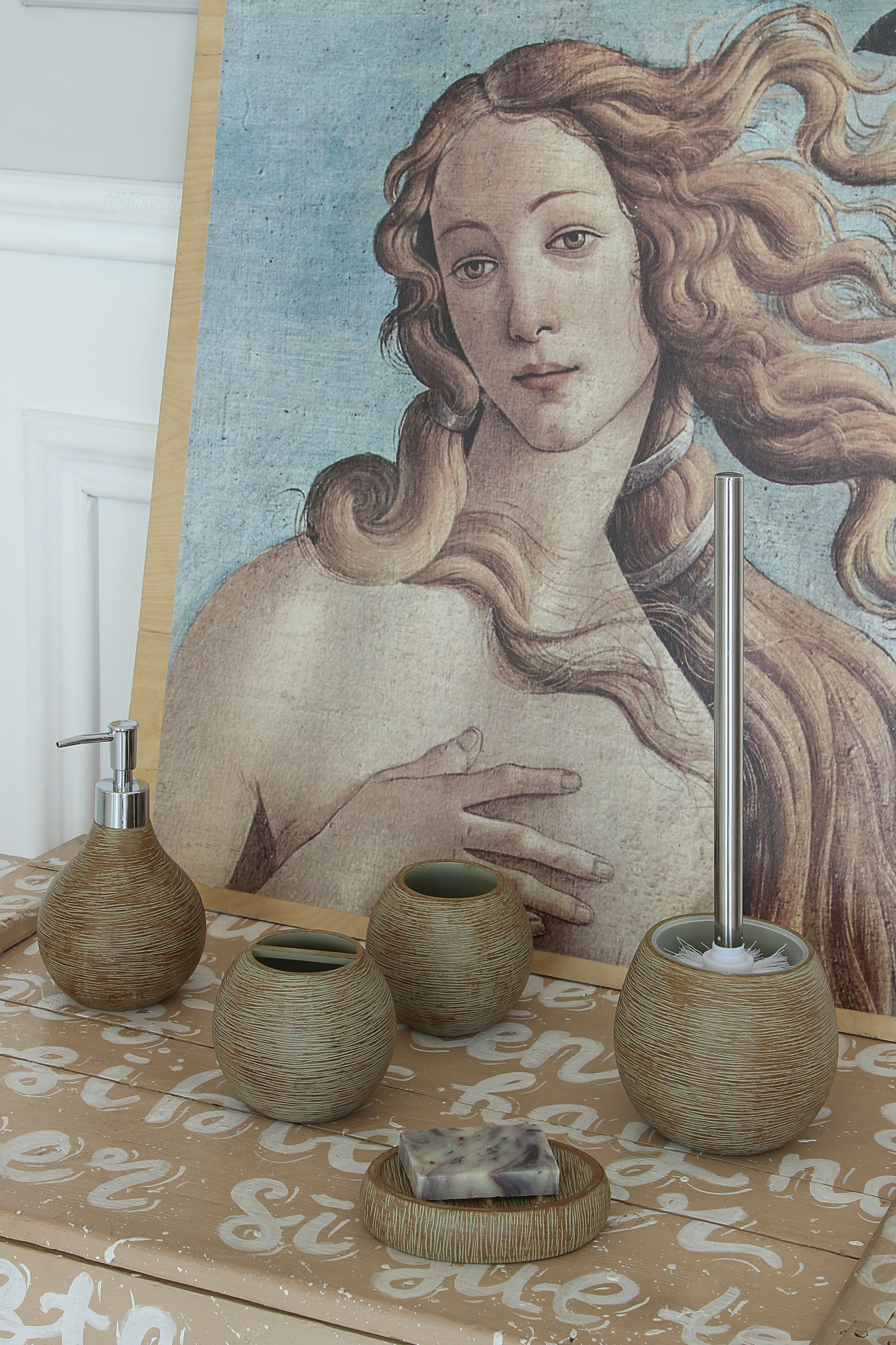 Мыльница Delphinium коллекция "Шарм", полирезина