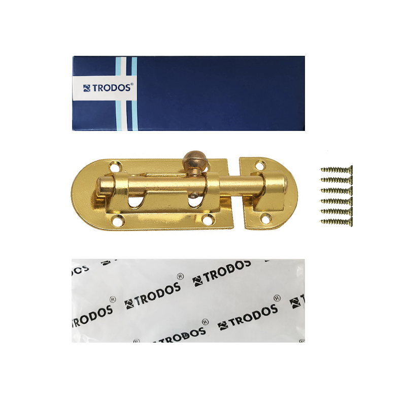 Шпингалет Trodos ZY-113/L80 GP золото