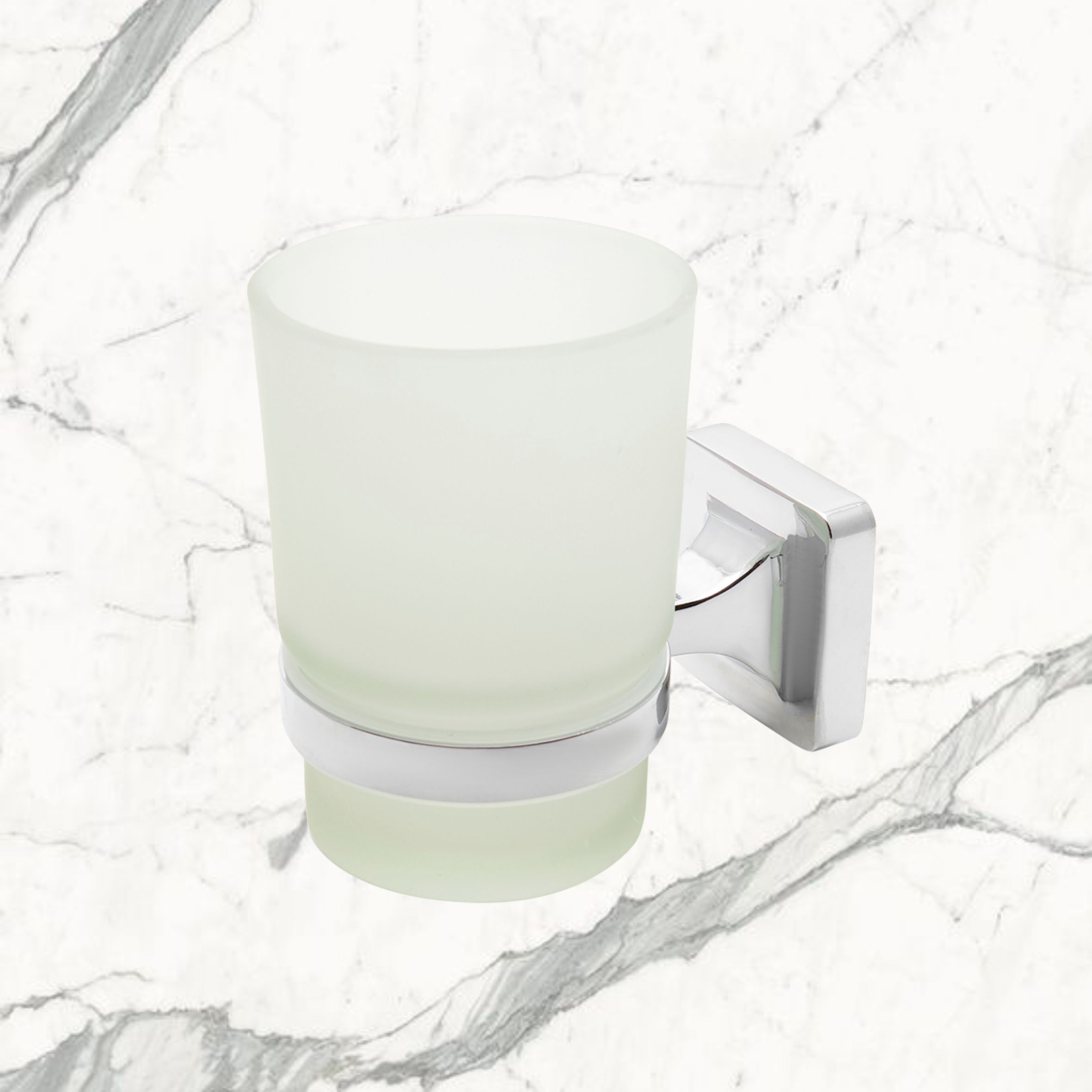 Стакан 1-ый с держателем Delphinium "6584", хром