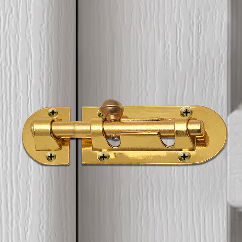 Шпингалет Trodos ZY-113/L80 GP золото