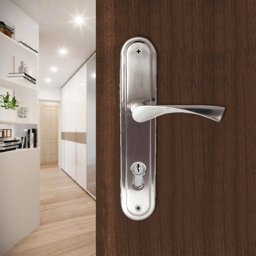 Ручка на планке Trodos 85/11-L SN никель